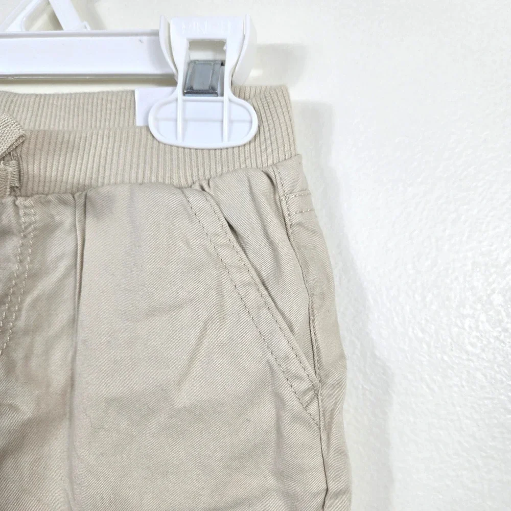 Childrens Place Girl Beige Neutral Summer Preppy Safari Shorts 3T NEW Minimalist
